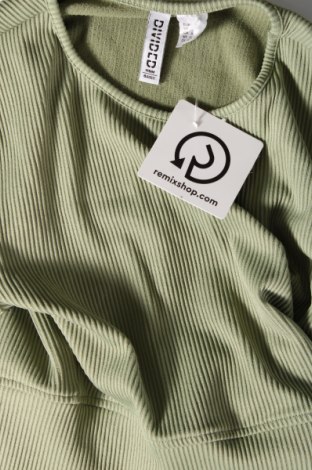 Γυναικεία μπλούζα H&M Divided, Μέγεθος S, Χρώμα Πράσινο, Τιμή 4,96 €