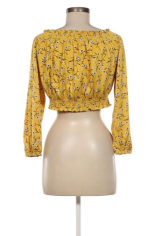 Дамска блуза H&M Divided, Размер M, Цвят Жълт, Цена 4,56 лв.
