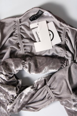 Damen Shirt H&M Divided, Größe S, Farbe Silber, Preis 3,02 €