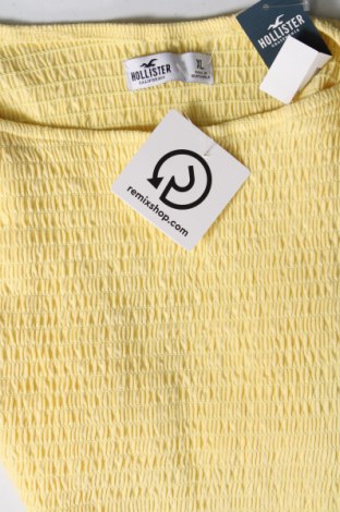 Γυναικεία μπλούζα Hollister, Μέγεθος XL, Χρώμα Κίτρινο, Τιμή 5,94 €