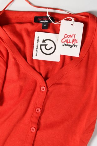 Γυναικεία μπλούζα Jennyfer, Μέγεθος XS, Χρώμα Κόκκινο, Τιμή 8,15 €