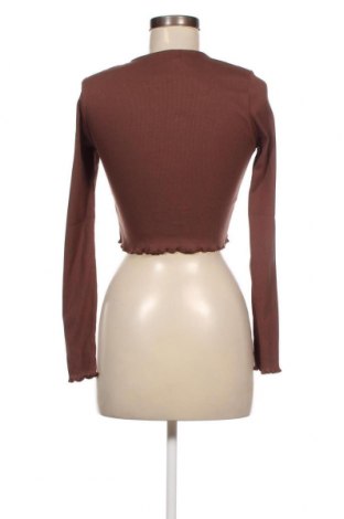 Дамска блуза Jennyfer, Размер L, Цвят Кафяв, Цена 8,99 лв.