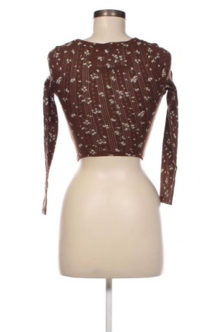 Дамска блуза Jennyfer, Размер XXS, Цвят Кафяв, Цена 6,82 лв.