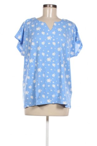 Γυναικεία μπλούζα Kaffe, Μέγεθος XL, Χρώμα Μπλέ, Τιμή 18,56 €