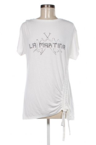 Дамска блуза La Martina, Размер M, Цвят Бял, Цена 67,50 лв.