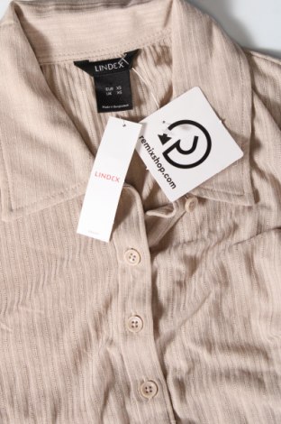 Damen Shirt Lindex, Größe XS, Farbe Beige, Preis € 5,11