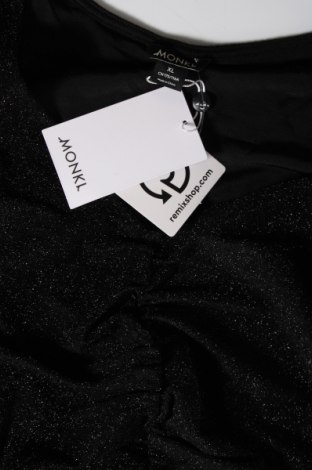 Γυναικεία μπλούζα Monki, Μέγεθος XL, Χρώμα Μαύρο, Τιμή 4,82 €