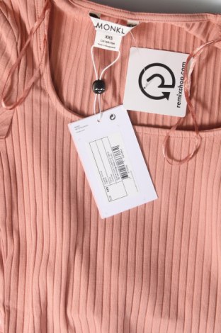 Γυναικεία μπλούζα Monki, Μέγεθος XXS, Χρώμα Ρόζ , Τιμή 5,63 €