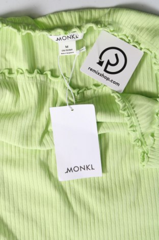 Γυναικεία μπλούζα Monki, Μέγεθος M, Χρώμα Πράσινο, Τιμή 5,95 €