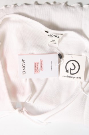 Дамска блуза Monki, Размер XXS, Цвят Бял, Цена 16,80 лв.