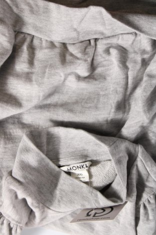 Γυναικεία μπλούζα Monki, Μέγεθος XXS, Χρώμα Γκρί, Τιμή 4,73 €