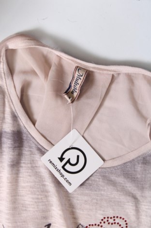 Γυναικεία μπλούζα Multiblu, Μέγεθος S, Χρώμα  Μπέζ, Τιμή 2,59 €