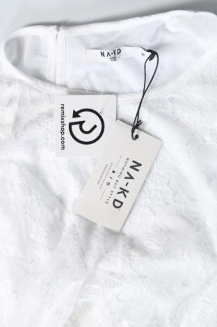Γυναικεία μπλούζα NA-KD, Μέγεθος S, Χρώμα Λευκό, Τιμή 6,31 €
