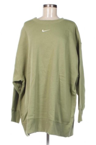 Дамска блуза Nike, Размер 3XL, Цвят Зелен, Цена 86,70 лв.