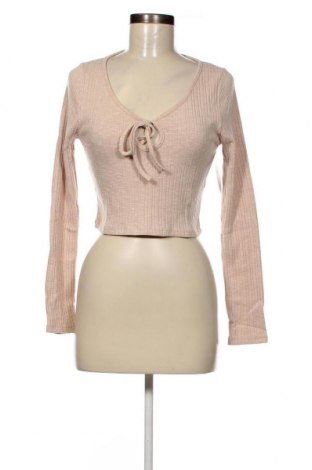 Γυναικεία μπλούζα Nly Trend, Μέγεθος M, Χρώμα  Μπέζ, Τιμή 5,43 €