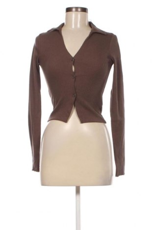 Дамска блуза Nly Trend, Размер XXS, Цвят Кафяв, Цена 11,47 лв.