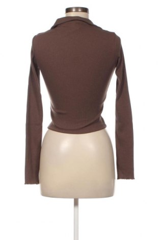 Дамска блуза Nly Trend, Размер XXS, Цвят Кафяв, Цена 11,47 лв.