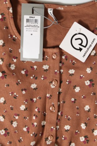 Γυναικεία μπλούζα ONLY, Μέγεθος M, Χρώμα Καφέ, Τιμή 4,54 €