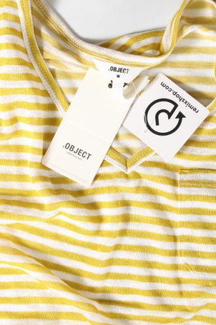 Дамска блуза Object, Размер M, Цвят Жълт, Цена 72,00 лв.