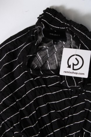 Γυναικεία μπλούζα Object, Μέγεθος M, Χρώμα Μαύρο, Τιμή 8,91 €