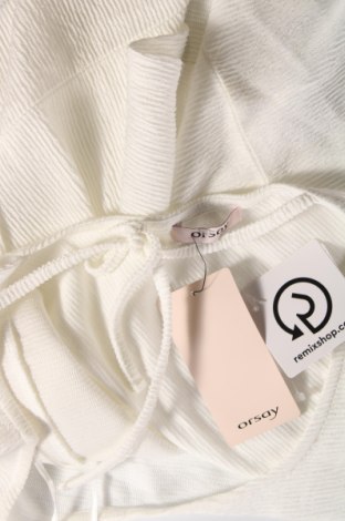 Γυναικεία μπλούζα Orsay, Μέγεθος XL, Χρώμα Λευκό, Τιμή 5,59 €
