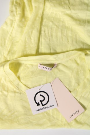 Γυναικεία μπλούζα Orsay, Μέγεθος XS, Χρώμα Κίτρινο, Τιμή 3,52 €