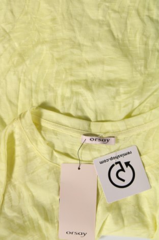 Γυναικεία μπλούζα Orsay, Μέγεθος M, Χρώμα Κίτρινο, Τιμή 3,52 €