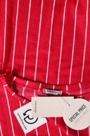 Γυναικεία μπλούζα Orsay, Μέγεθος XS, Χρώμα Κόκκινο, Τιμή 3,52 €