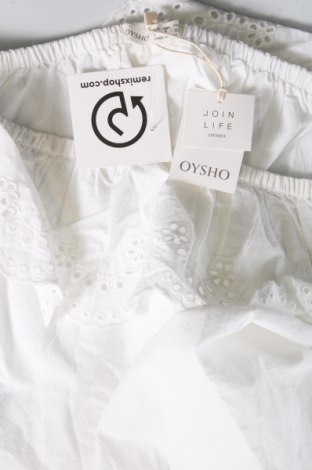 Γυναικεία μπλούζα Oysho, Μέγεθος S, Χρώμα Λευκό, Τιμή 25,97 €