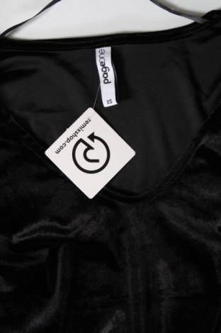 Γυναικεία μπλούζα Page One, Μέγεθος XS, Χρώμα Μαύρο, Τιμή 11,75 €