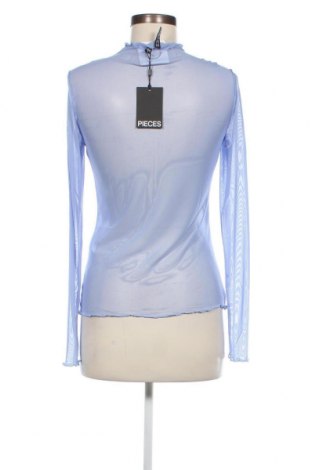 Γυναικεία μπλούζα Pieces, Μέγεθος M, Χρώμα Μπλέ, Τιμή 5,36 €
