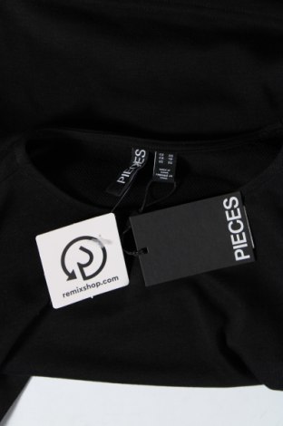 Γυναικεία μπλούζα Pieces, Μέγεθος XS, Χρώμα Μαύρο, Τιμή 4,95 €