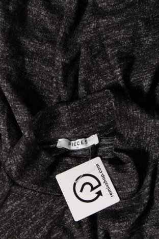 Γυναικεία μπλούζα Pieces, Μέγεθος XL, Χρώμα Μαύρο, Τιμή 5,38 €