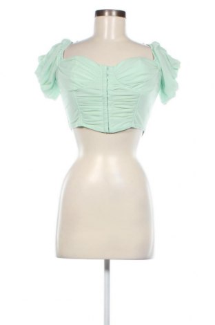 Дамска блуза Privy, Размер L, Цвят Зелен, Цена 5,28 лв.