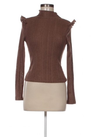 Дамска блуза SHEIN, Размер M, Цвят Кафяв, Цена 5,70 лв.