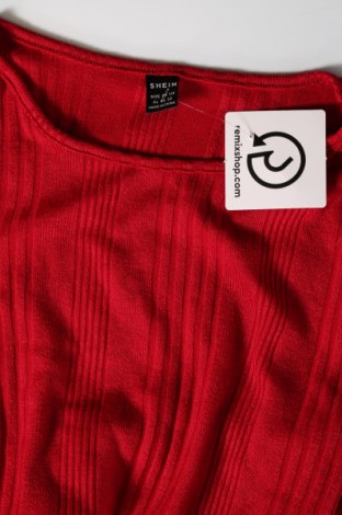 Bluză de femei SHEIN, Mărime XL, Culoare Roșu, Preț 14,38 Lei