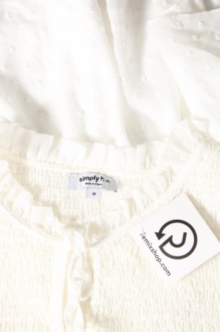 Дамска блуза Simply Be, Размер XL, Цвят Бял, Цена 19,00 лв.