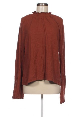 Дамска блуза TeXTURE & THREAD Madewell, Размер XXL, Цвят Кафяв, Цена 14,64 лв.