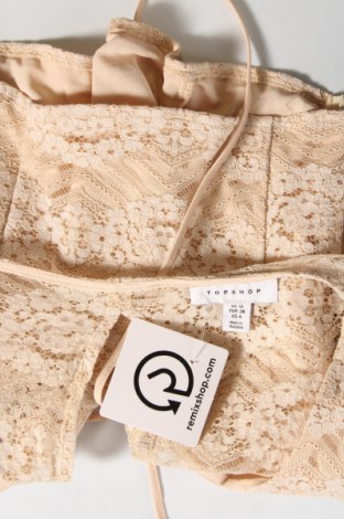 Γυναικεία μπλούζα Topshop, Μέγεθος M, Χρώμα  Μπέζ, Τιμή 14,81 €