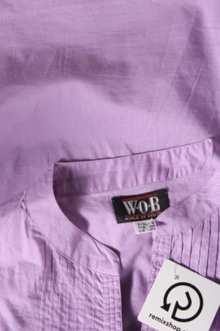 Дамска блуза W.O.B. World Of Basics, Размер M, Цвят Лилав, Цена 18,82 лв.