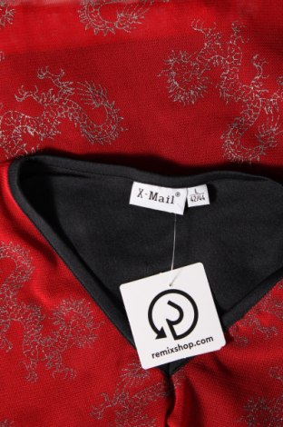 Γυναικεία μπλούζα X-Mail, Μέγεθος L, Χρώμα Κόκκινο, Τιμή 9,79 €