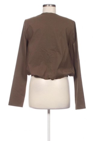 Дамска блуза Zara, Размер M, Цвят Зелен, Цена 29,16 лв.