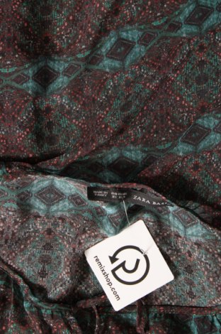 Дамска блуза Zara, Размер XS, Цвят Многоцветен, Цена 3,60 лв.