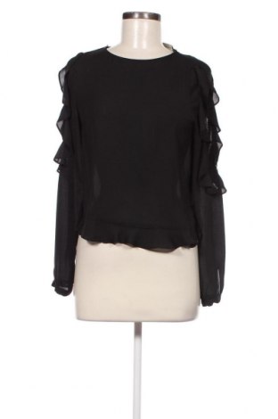 Дамска блуза Zara, Размер S, Цвят Черен, Цена 8,60 лв.