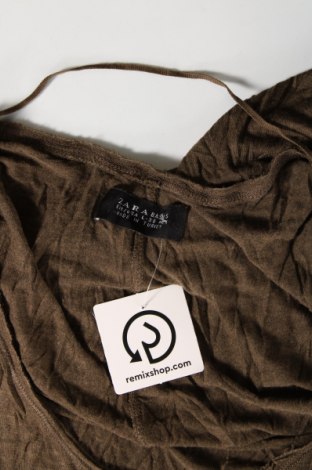 Γυναικεία μπλούζα Zara, Μέγεθος L, Χρώμα Καφέ, Τιμή 5,12 €