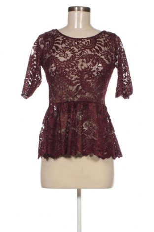 Дамска блуза Zara, Размер S, Цвят Червен, Цена 5,10 лв.
