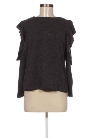 Дамска блуза Zara, Размер S, Цвят Сив, Цена 4,60 лв.