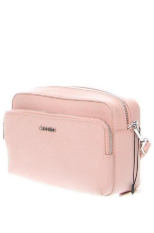 Дамска чанта Calvin Klein, Цвят Розов, Цена 196,20 лв.