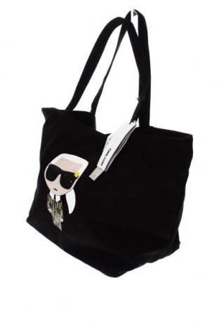 Дамска чанта Karl Lagerfeld, Цвят Черен, Цена 155,35 лв.