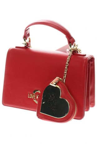 Дамска чанта Love Moschino, Цвят Червен, Цена 239,85 лв.